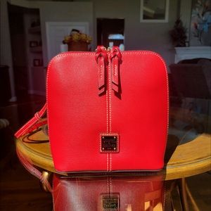 Dooney & Bourke Red "Trixie" Crossbody